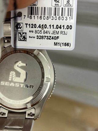 Tissot Seastar 1000 40mm Azul/Plata