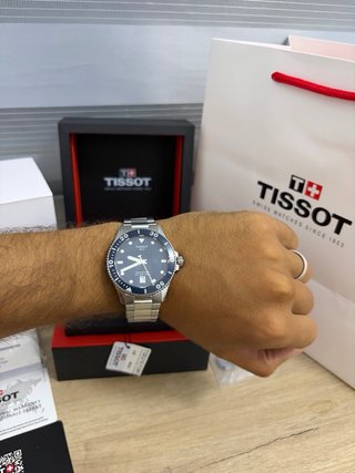 Tissot Seastar 1000 40mm Azul/Plata