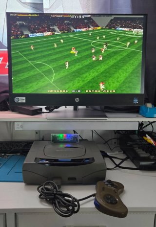 Sega Saturn Japonesa 60Hz lista para SAROO
