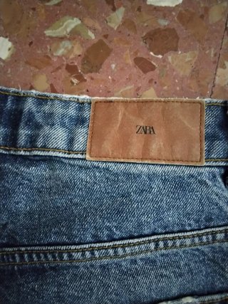 Pantalón vaquero azul Talla 38 Mujer