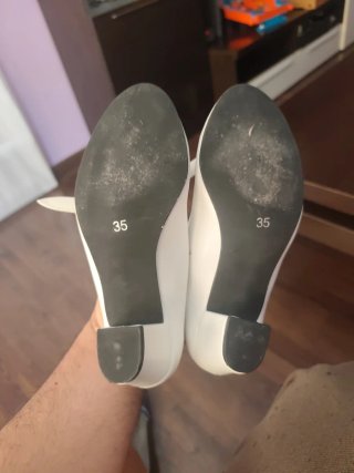Zapatos blancos Mary Jane