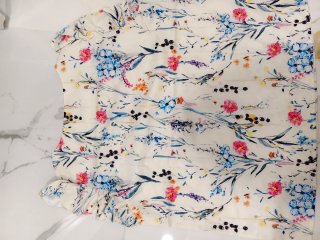 Conjunto falda y blusa floral Talla L/ XL