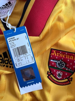 Camiseta Retro Arsenal 93/94 Talla S