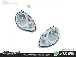 FAROS DELANTEROS OJOS DE ANGEL PARA PORSCHE BOXTER 987