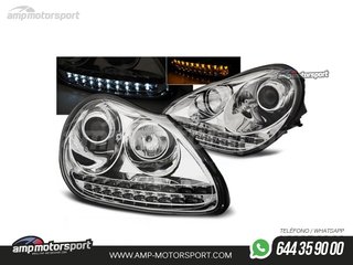 FAROS DELANTEROS LUZ DIURNA LED PARA PORSCHE CAYENNE