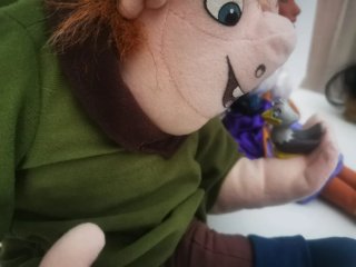 Peluche Quasimodo y Esmeralda Disney