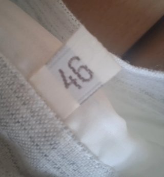Blusa Cortefiel Talla 46 Blanca. Vintage.
