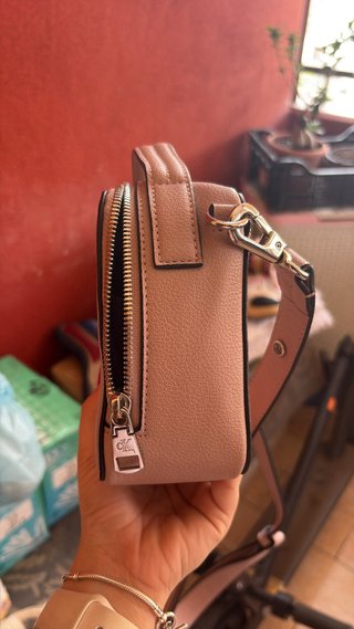 Borsa Bauletto Calvin Klein Nude