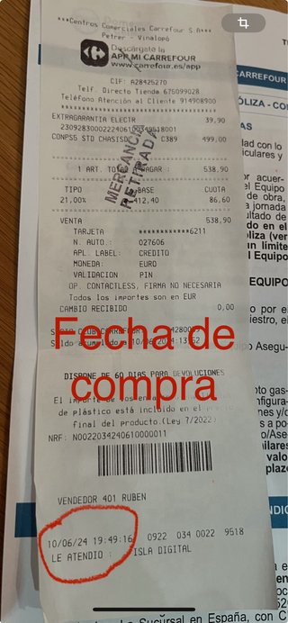 PlayStation 5 Blanca con Ticket y Seguro