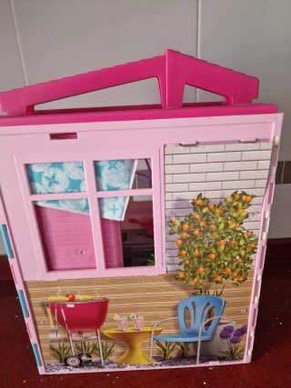 Conjunto Juguetes Barbie Casa Cocina Baño