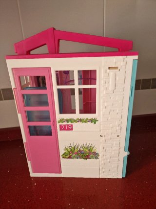 Conjunto Juguetes Barbie Casa Cocina Baño