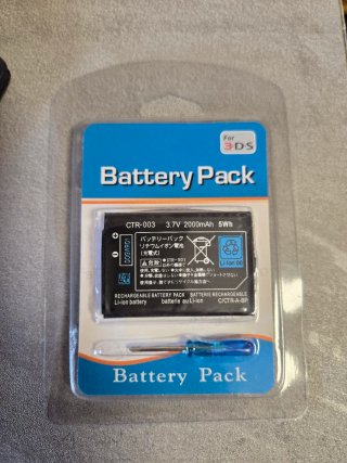Batteria Nintendo 3DS/3DS XL