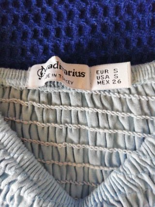 Top elástico Stradivarius Talla S