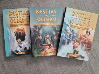 Bestias del Olimpo, cómics, lote