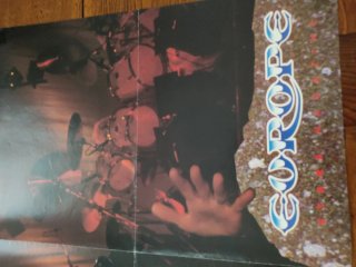 Póster Joey Tempest (Europe). The Final Countdown.