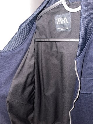 Chaqueta Zara Azul Marino Talla M