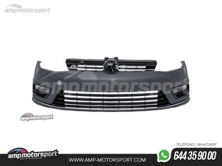 PARAGOLPES DELANTERO PARA VOLKSWAGEN GOLF MK7 LOOK R CON SRA