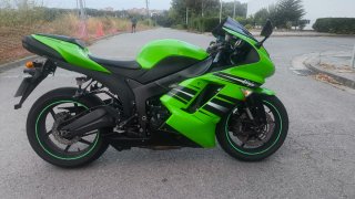 Kawasaki Ninja ZX6R Verde