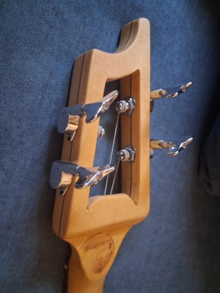 Bajo Eléctrico Luthier Maple Flame,escucho ofertas