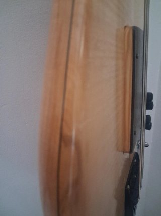 Bajo Eléctrico Luthier Maple Flame,escucho ofertas