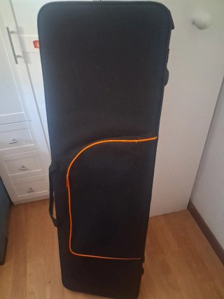 Bajo Eléctrico Luthier Maple Flame,escucho ofertas