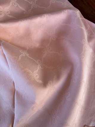 Tovaglia Fiandra Raso Cotone + 12 Tovaglioli