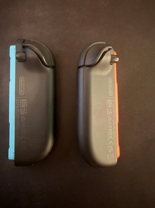 Joycons Switch Nintendo Azul y Naranja