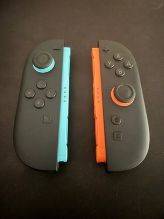 Joycons Switch Nintendo Azul y Naranja
