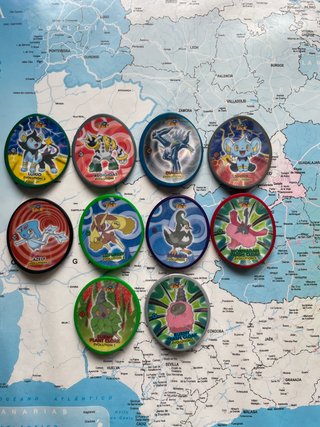 Tazos Blix Pokémon