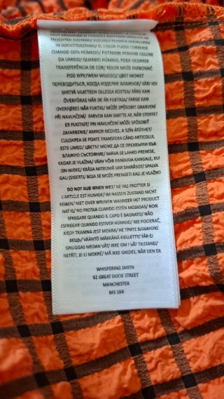 Vestido largo Brave Soul London naranja talla únic