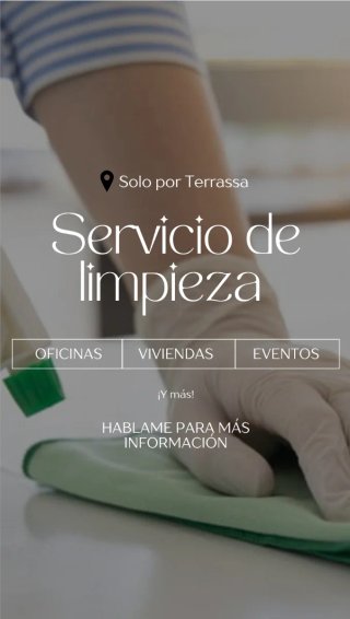 Servicio de limpieza
