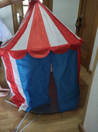 Tienda de campaña infantil circo
