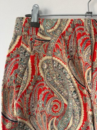 Bermudas Zara Estampadas Coral y Beige