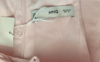 Top Halter Mango Rosa Mujer