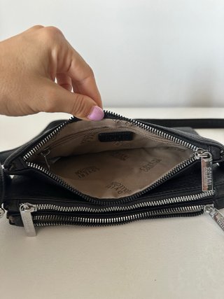 Pochette Enrico Coveri nera 3 scomparti