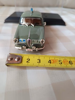Coche Colección Alfa Romeo Giulieta Polizia