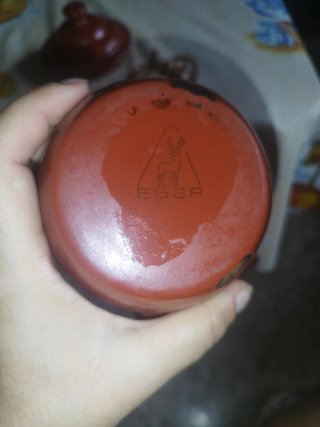 Puchero sello ciervo vintage