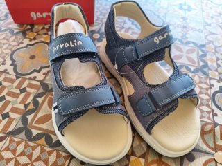 Sandalias Garvalin ABIERTAS Azul/Gris TALLA 30