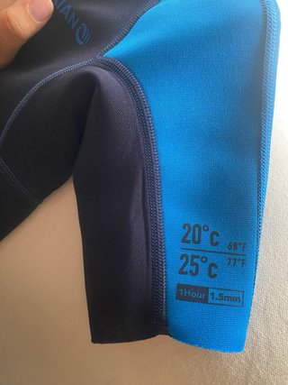 Neopreno Olaian manga corta Talla 8 años