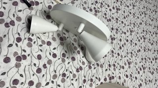Lámpara Techo 3 Focos Blanca