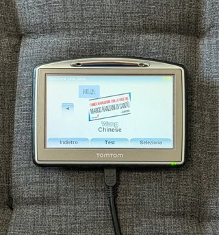 TomTom GO 520 con voce Marco Ranzani + SD 2GB