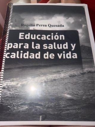 Esucacion para la salud y calidad de vida.