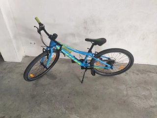 Bicicleta Infantil Talla 24 Azul