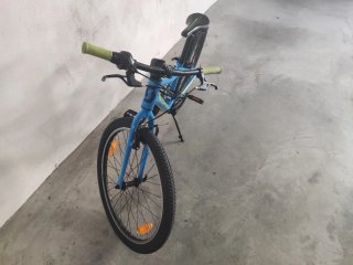 Bicicleta Infantil Talla 24 Azul