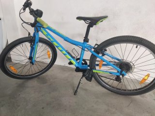 Bicicleta Infantil Talla 24 Azul
