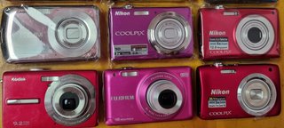 Lote di fotocamere digitali compatte