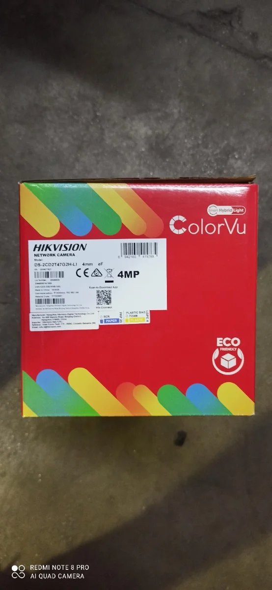 Cámara de vigilancia Hikvision IP ColorVu