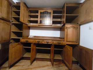 Alacena Mueble Salón Cocina cristalera cajone