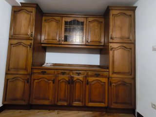 Alacena Mueble Salón Cocina cristalera cajone