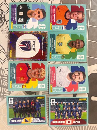 Cromos Panini Mundial 2026